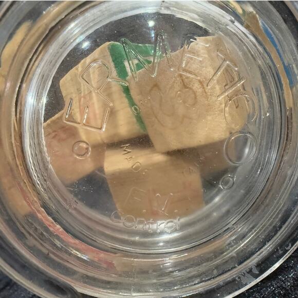 Vintage Wood Blocks in Glass Jar | Toys & Collectibles | Italian Glass - Picture 5 of 6